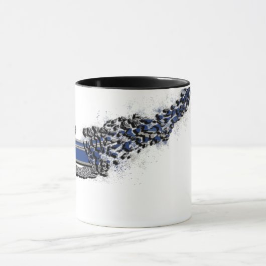 米国陸軍の歩兵の退役軍人のコーヒーカップへの捧げ物 マグカップ (中央)