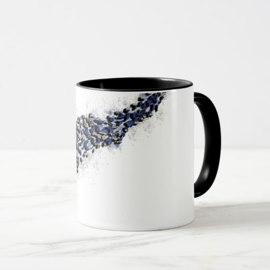 米国陸軍の歩兵の退役軍人のコーヒーカップへの捧げ物 マグカップ (正面右)