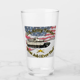 米国陸軍タンカー「最高の今までの仕事」ピントガラス タンブラーグラス