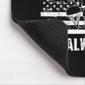 米国陸軍兵士パラトパー退役軍人 マウスパッド (コーナー)
