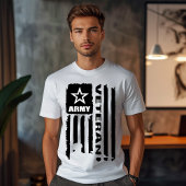 米国陸軍退役軍人国旗 Tシャツ