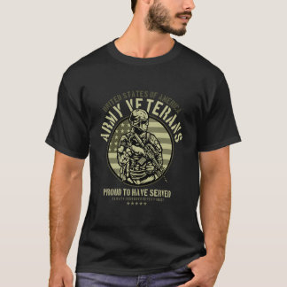 米国陸軍退役軍人 Tシャツ