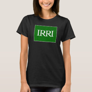 米国際的研究所IRRI国旗 Tシャツ