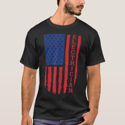 米国電気技師 Tシャツ (正面)