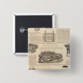 米国電線工場 缶バッジ (正面&裏面)