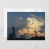 米国風力発電はがき ポストカード (正面/裏面)