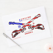 米国騎兵の四角形シール 長方形シール (封筒)