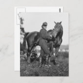 米国騎兵大砲、1863年 ポストカード (正面/裏面)