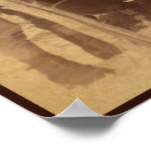 米国黒騎兵隊のバッファロー戦闘機 ポスター (角)