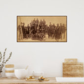 米国黒騎兵隊のバッファロー戦闘機 ポスター (キッチン)