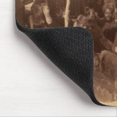 米国黒騎兵隊のバッファロー戦闘機 マウスパッド (コーナー)