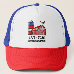 米国1776年~2026年250周年 キャップ