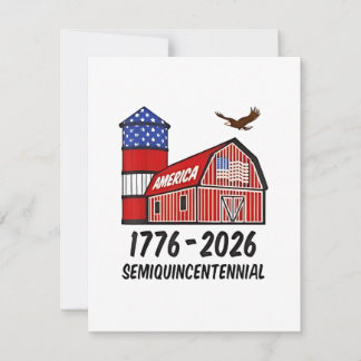 米国1776年～2026年250周年 ノートカード