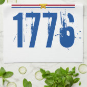 米国1776愛国心 キッチンタオル (折り畳み)