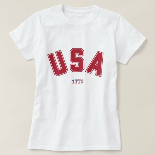米国1776 Tシャツ (デザイン正面)