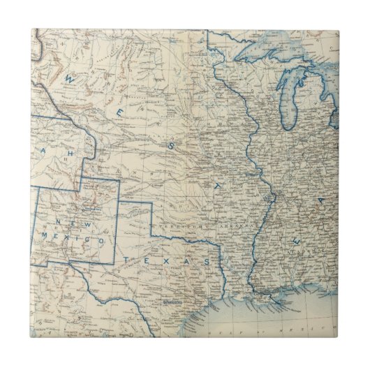 米国1860年12月 タイル (正面)