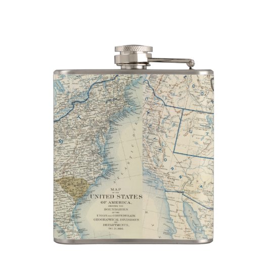 米国1860年12月 フラスク (裏面)