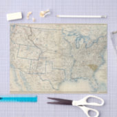 米国1860年12月 薄葉紙 (クラフト)