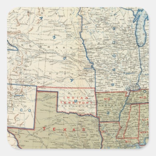 米国1861年12月 スクエアシール (正面)