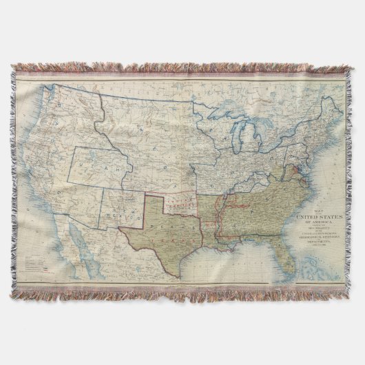 米国1861年6月 スローブランケット (正面)