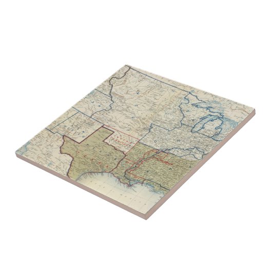 米国1861年6月 タイル (側面)