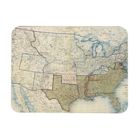 米国1861年6月 マグネット (横)