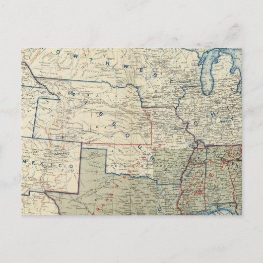 米国1862年12月 ポストカード (正面)