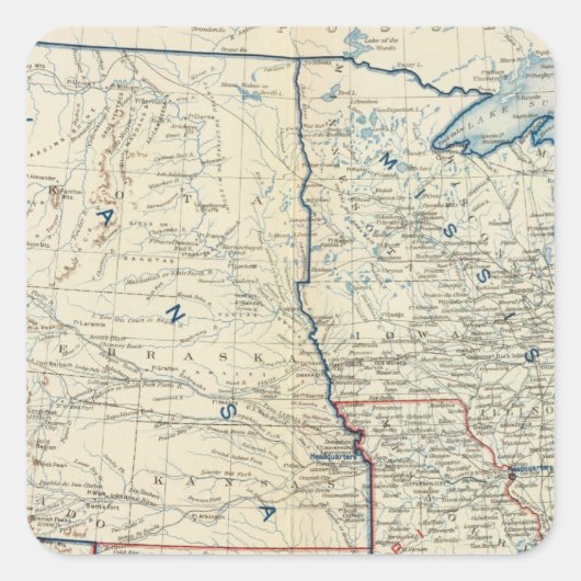 米国1862年6月 スクエアシール (正面)