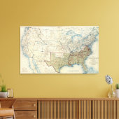 米国1863年12月 キャンバスプリント (インサイチュ (リビング))