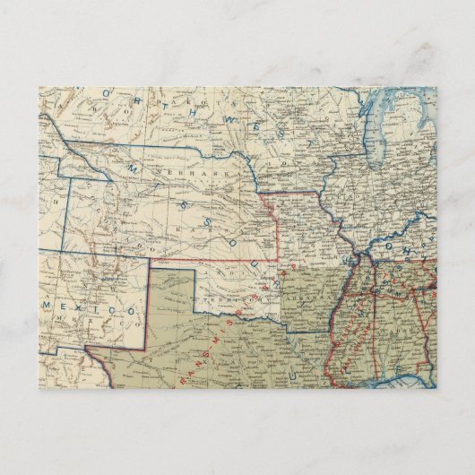 米国1863年12月 ポストカード (正面)