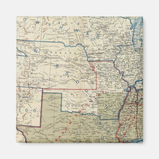 米国1863年12月 マグネット (正面)