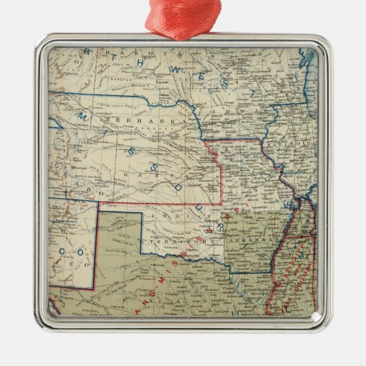 米国1863年12月 メタルオーナメント (正面)