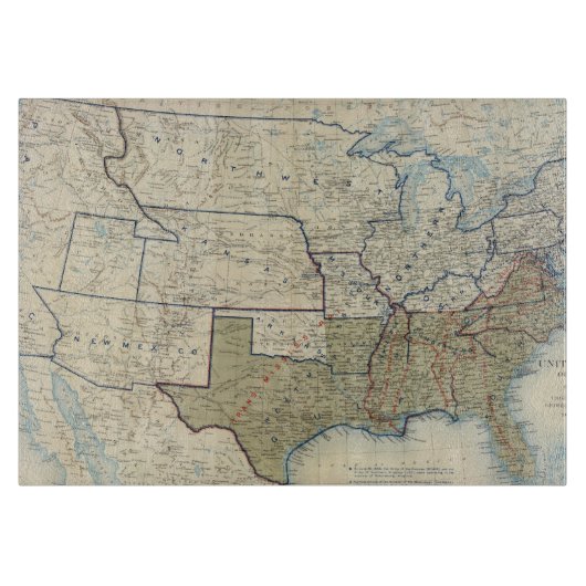 米国1864年6月 カッティングボード (正面)