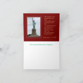 米国1895 $5 Liberty Half Eagleノートカード カード (内部)