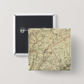 米国2のコルトンの運転とホイーリングの地図 缶バッジ (正面&裏面)