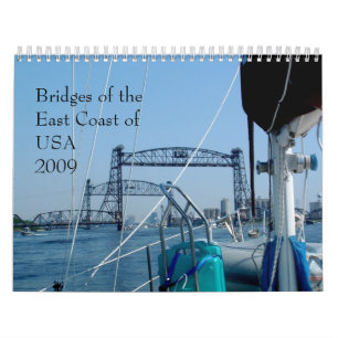 米国2011年の東海岸の橋 カレンダー