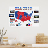 米国2012年選挙大統領のポスター ポスター (キッチン)