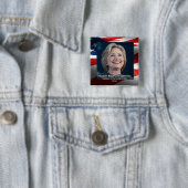 米国2016年のヒラリー・ロッドハム・クリントンの大統領 缶バッジ (インサイチュ)