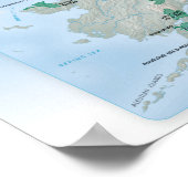 米国2020国立公園地図 ポスター (角)