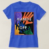 米国2025年の民主主義に救対する抗議 Tシャツ (デザイン正面)