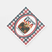 米国250年 – 愛国的なハゲ・イーグル2026年7月4日 スタンダードランチョンナプキン (角)