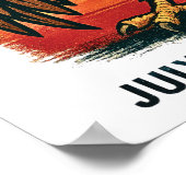 米国250年 – 愛国的なハゲ・イーグル2026年7月4日 ポスター (角)