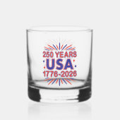 米国250年 | 1776-2026年1500年 ウイスキーグラス (裏面)