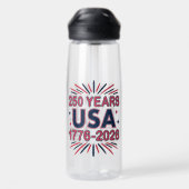 米国250年 | 1776-2026年1500年 ウォーターボトル (背面)