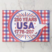米国250年 | 1776-2026年1500年 ペーパーパッド (折り畳み)