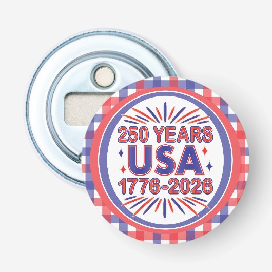 米国250年 | 1776-2026年1500年 栓抜き (正面)