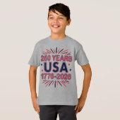 米国250年 | 1776-2026年1500年 Tシャツ (正面フル)