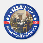 米国250 - 1776-2026 – 独立宣言 マグネット (正面)