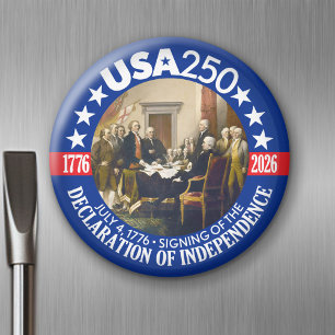 米国250 - 1776-2026 – 独立宣言 マグネット