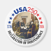 米国250 - 1776-2026 – 独立宣言 マグネット (正面)